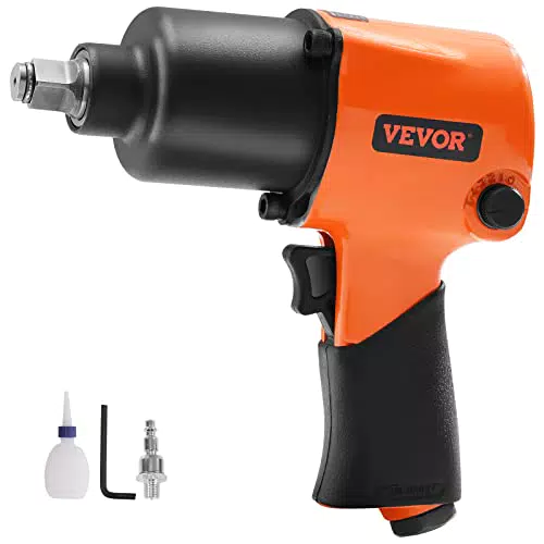Avvitatore Pneumatico a Percussione VEVOR Quadrato 1,27cm 1193 Nm - Velocità Max. 7500 giri/min