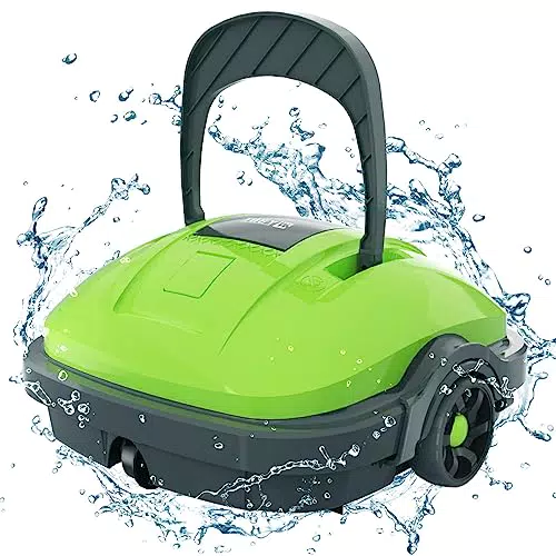 Robot Pulitore per Piscina Senza Fili WYBOT con Doppio Motore e Parcheggio Autonomo
