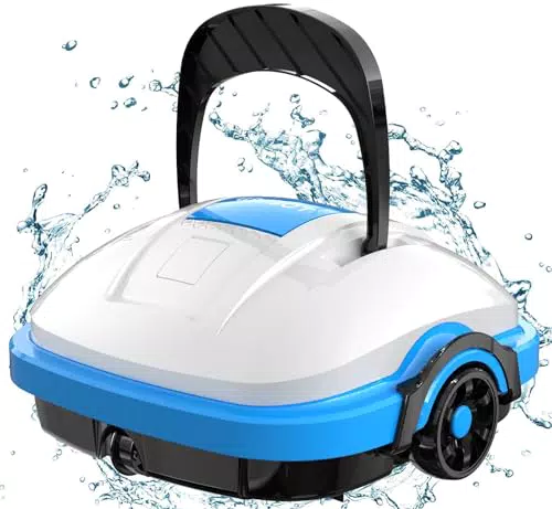 Robot Pulitore per Piscina Senza Fili WYBOT con Doppio Motore e Parcheggio Autonomo