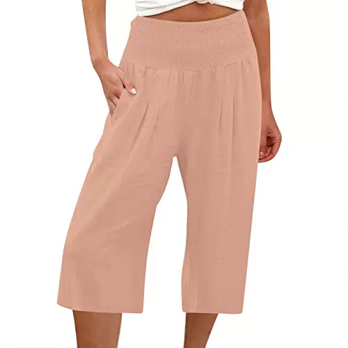 Salopette Donna Jeans Elasticizzati - Pantaloni Corti Eleganti in Cotone Estivi