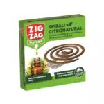 Spirali Citronatural all'Olio Essenziale di Citronella - Confezione da 10