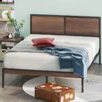 Zinus Mory Piattaforma in Metallo 140x190 cm