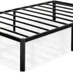 Zinus Van Letto 120x190 cm con Contenitore - Struttura a Piattaforma in Metallo