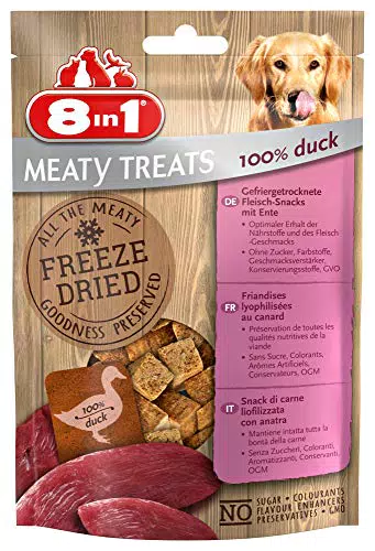 Snack di Carne Liofilizzati con Anatra - 8in1