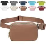 ABK Marsupio sportivo impermeabile da trekking in nylon con scomparti regolabili