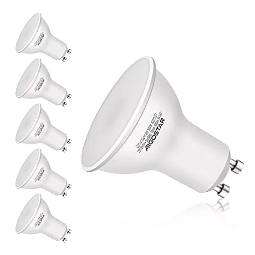 Lampadina LED Aigostar GU10 8W, Luce Bianca Calda 3000K 640 Lumen