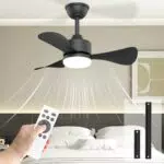 Ventilatore da Soffitto Airwit con Luce e Telecomando