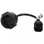 Akyga AK-PC-10A - Cavo di alimentazione Schuko 3 pin IEC C14 EU CEE 7/4