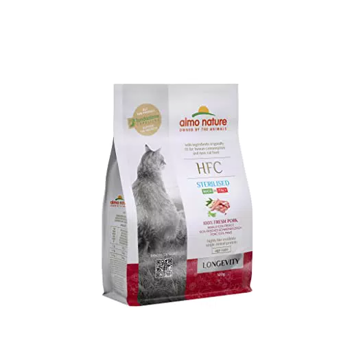 Almo Nature HFC Longevity Sterilized - Mangime Secco Completo per Gatti