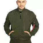 Alpha Industries Bomber Jacket 1 TT per Uomo - Giacca Casual e Stile