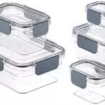 Amazon Basics Contenitore per alimenti in tritan con chiusura