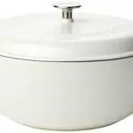 Amazon Basics - Casseruola in ghisa smaltata, forno olandese, 7.3QT