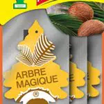 Arbre Magique Profumatore Auto Fragranza Cocco - Profumazione Esotica e Fruttata