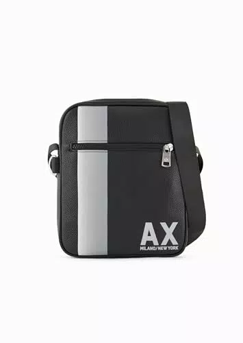 Armani Exchange Long Island Crossbody Uomo Nero