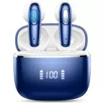 Auricolari Bluetooth 5.3 con Hi-Fi Stereo 3D e Microfoni HD - Cuffie Wireless Impermeabili IP7