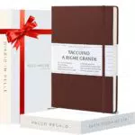 Taccuino a Righe Beechmore Books A4 con Copertina Rigida Vegan, Carta Avorio Spessa 120g/m²
