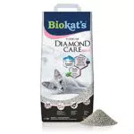 Biokat's Diamond Care Fresh: Lettiera per gatti con carbone attivo e aloe vera
