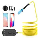 BlueFire Endoscopio WiFi 90° 2MP 1200P 8.5mm Inspection Camera per iOS Android