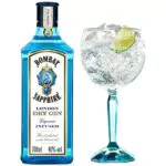 Bombay Sapphire Confezione Regalo con Gin London Dry e Bicchiere Balloon