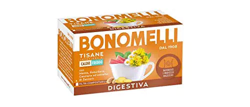 Bonomelli Tisana Digestiva - Infuso Rinfrescante per il Benessere Digestivo