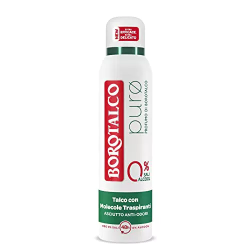 Deodorante Spray Borotalco con Talco e Formula Anti-Odori - 150 ml