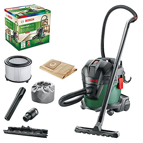 Bosch Aspirapolvere da officina Universalvac 15 con set di accessori