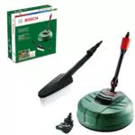Bosch Idropulitrice Car Kit con Spazzola per Patio e Bocchetta a 90 Gradi