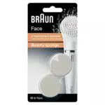 Braun 80-b Spugnetta di Bellezza per Crema sulla Pelle - Ricambi Spazzola Face