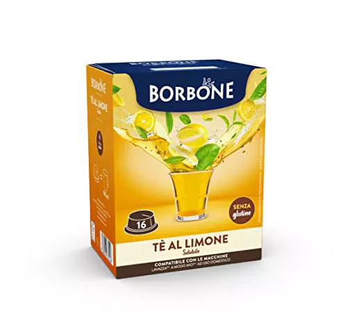 Caffè Borbone Tè al Limone Capsule Compatibili Lavazza A Modo Mio