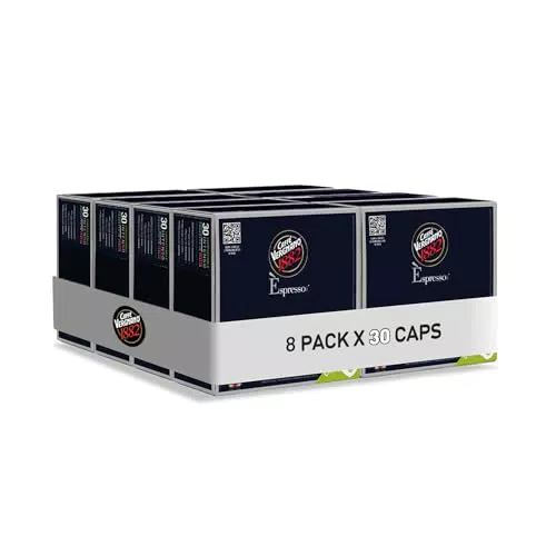 Caffè Vergnano Èspresso1882 - 240 Capsule Caffè Compatibili Nespresso e Compostabili