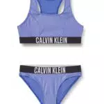 Calvin Klein Bralette Bikini Set per Bambine e Ragazze