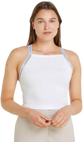 Calvin Klein Jeans Canotta Donna Cropped