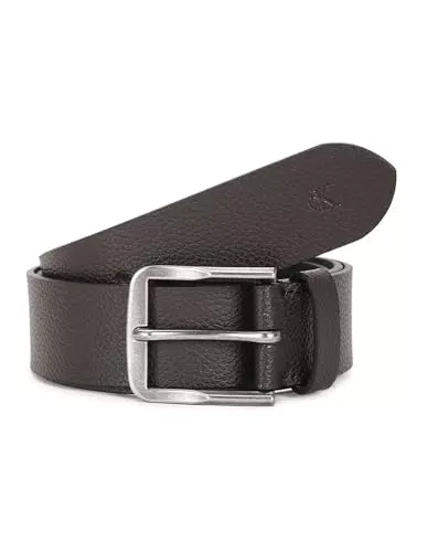 Calvin Klein Jeans Cintura Uomo Classic Flat Belt in Pelle