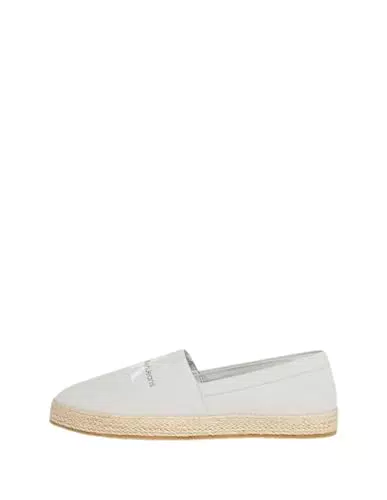 Calvin Klein Jeans Espadrillas Uomo in Tela Grigia