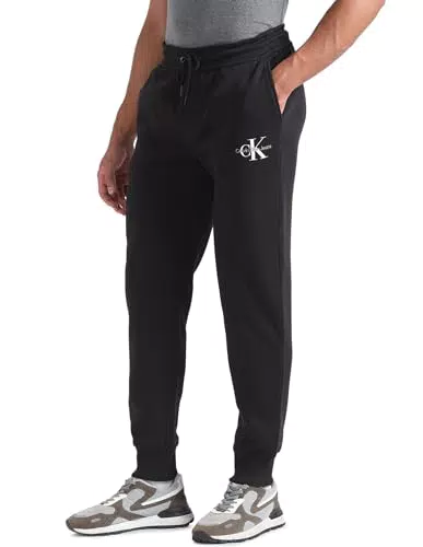 Calvin Klein Jeans Monologo HWK Pant - Pantaloni in Maglia