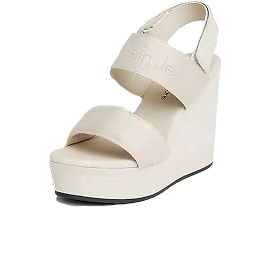 Calvin Klein Jeans Sandali Donna con Zeppa