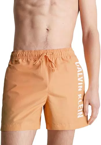 Calvin Klein Pantaloncino da Bagno Uomo Drawstring Nero