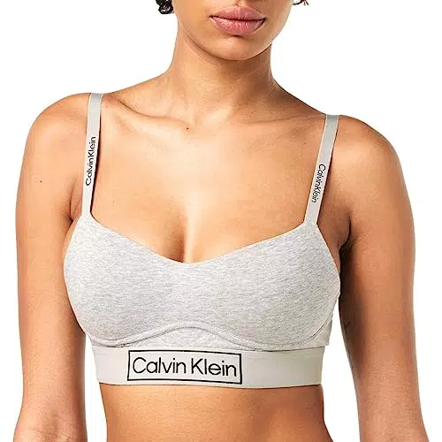 Calvin Klein Reggiseno Bralette Donna Light Lined Foderato