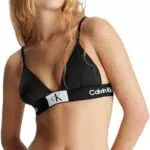 Calvin Klein Top Bikini a Triangolo Donna Fixed Triangle senza Ferretto