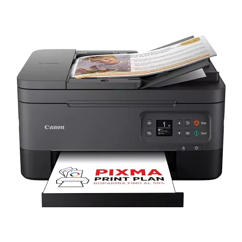 Canon PIXMA TS7450i - Stampante Multifunzione WiFi A4 per Casa e Ufficio