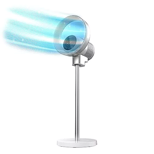 Cecotec Ventilatore e Purificatore d'Aria TotalPure 2in1 MoonStyle con Tecnologia Senza Lama e Controllo WIFI