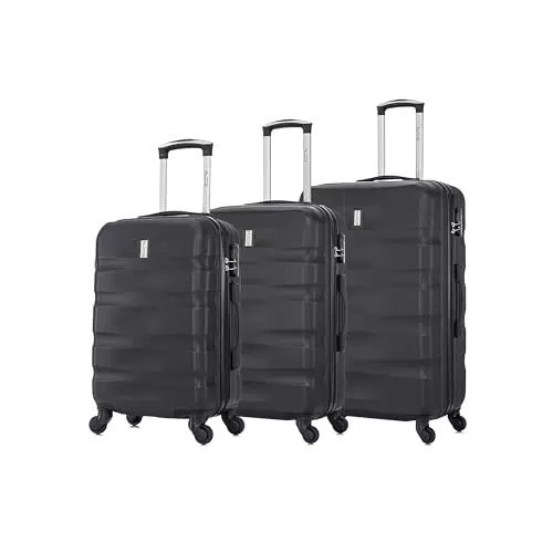 CELIMS - Set di Valigie per Viaggi: Valigia Grande, Media e Bagaglio a Mano