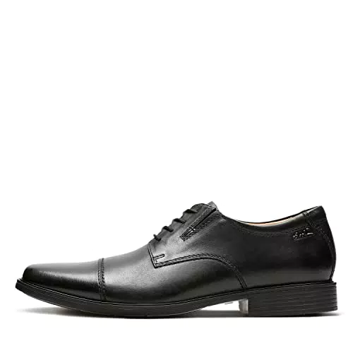 Clarks Tilden Cap - Scarpe con lacci per uomo in pelle