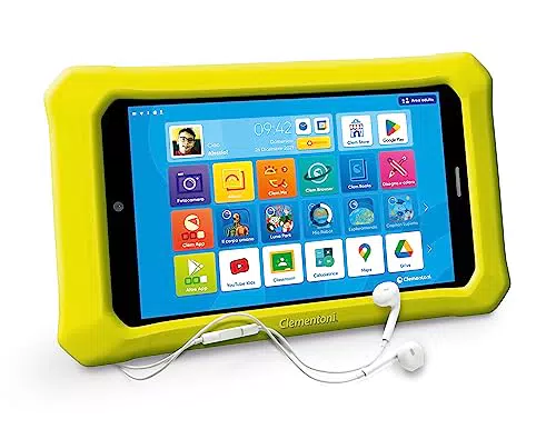 Clementoni Clempad 8" PRO - Tablet Educativo per Bambini 6-12 Anni