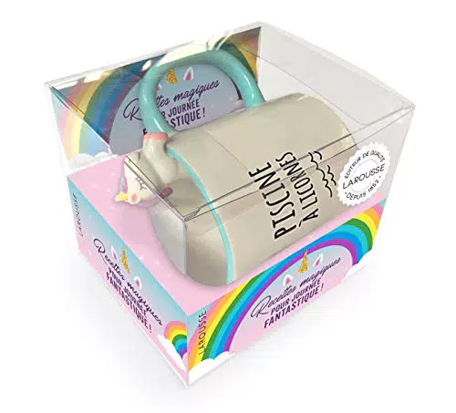 Coffret Piscine à licorne: Ricette magiche per una giornata fantastica con tazza a tema