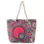 Comius Borsa da Spiaggia Grande in Tela, Zaino Casual Tracolla Donna