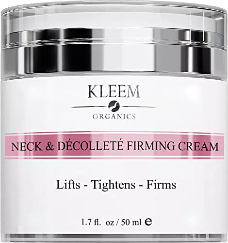 Crema Lifting Collo e Décolleté con Peptidi e Retinolo - Azione Antirughe e Rassodante - 50ml