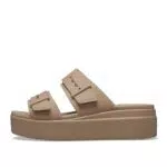 Crocs Brooklyn Buckle Low Wedge - Sandali da Donna Eleganti e Confortevoli