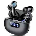 Cuffie Bluetooth Wireless con Driver Dinamico HiFi Stereo e Cancellazione Rumore IP7 Impermeabile