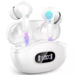 Auricolari Bluetooth 5.3 Stereo Wireless con 4 Microfoni ENC - Cancellazione Rumore - Sport - Impermeabili